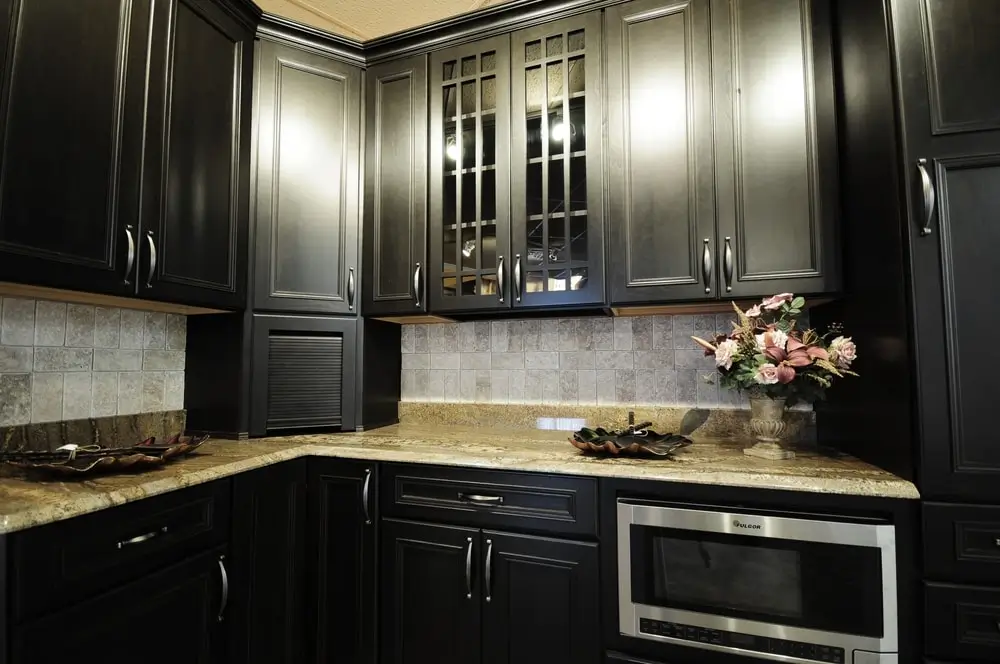 black kitchen cabinets-3