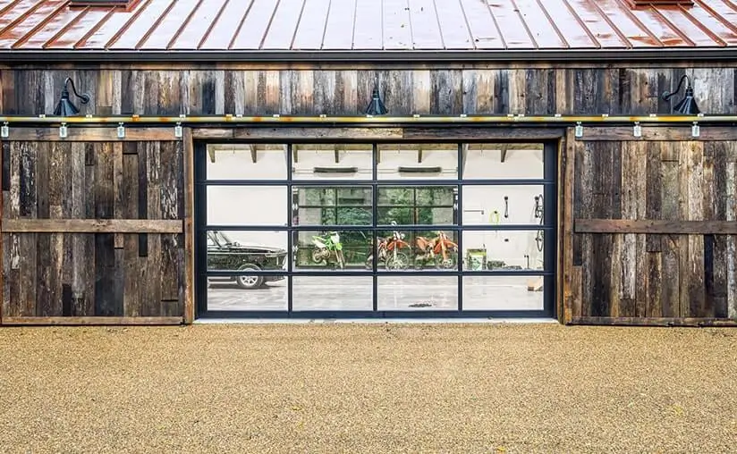 Glass Garage Doors for a Clean and Modern Aesthetic