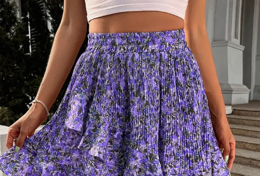 purple skirt-1