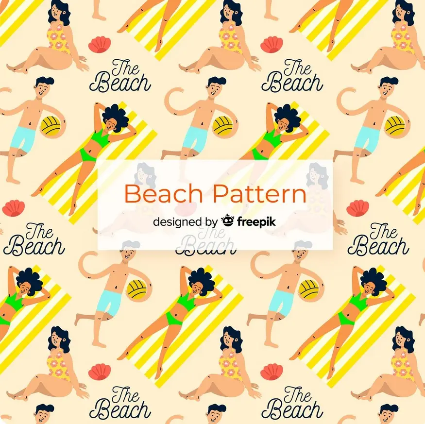 Textured swimwear; Metal badges
