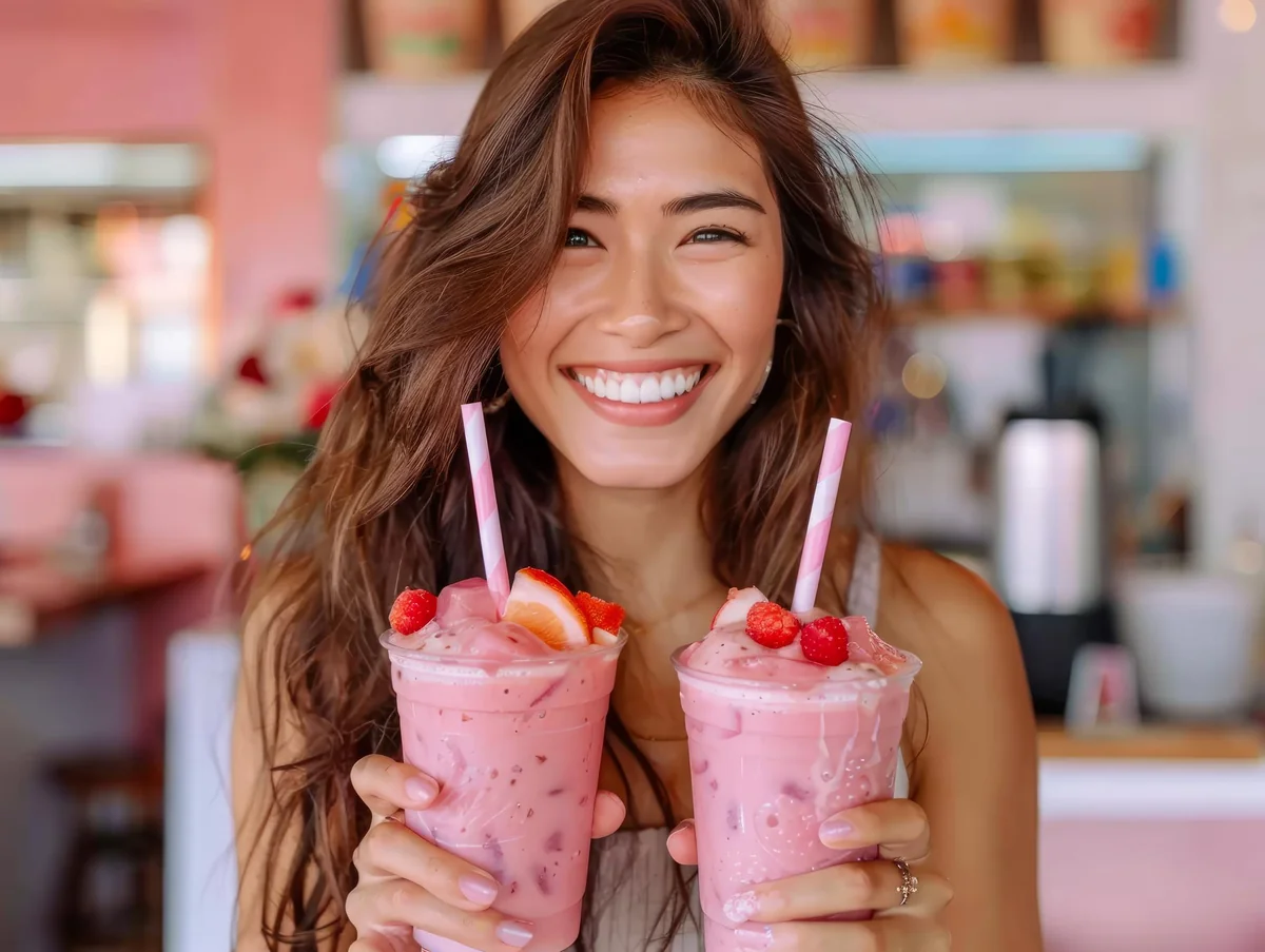 Frozen Fruit Smoothie Vending Machine