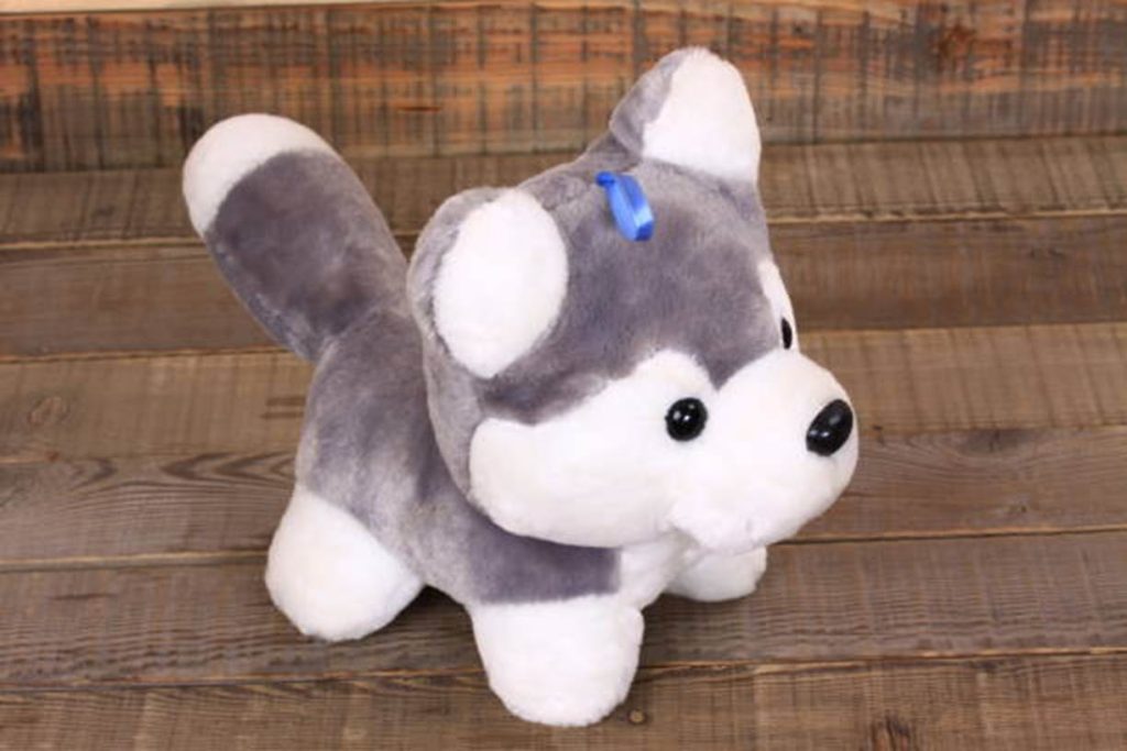 plush wolf charm toy (Chashan Yifang Toys)
