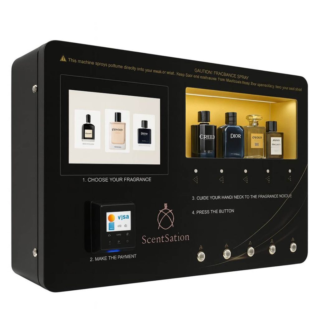 perfume vending machine (Zhongxin Intelligent Equipment)